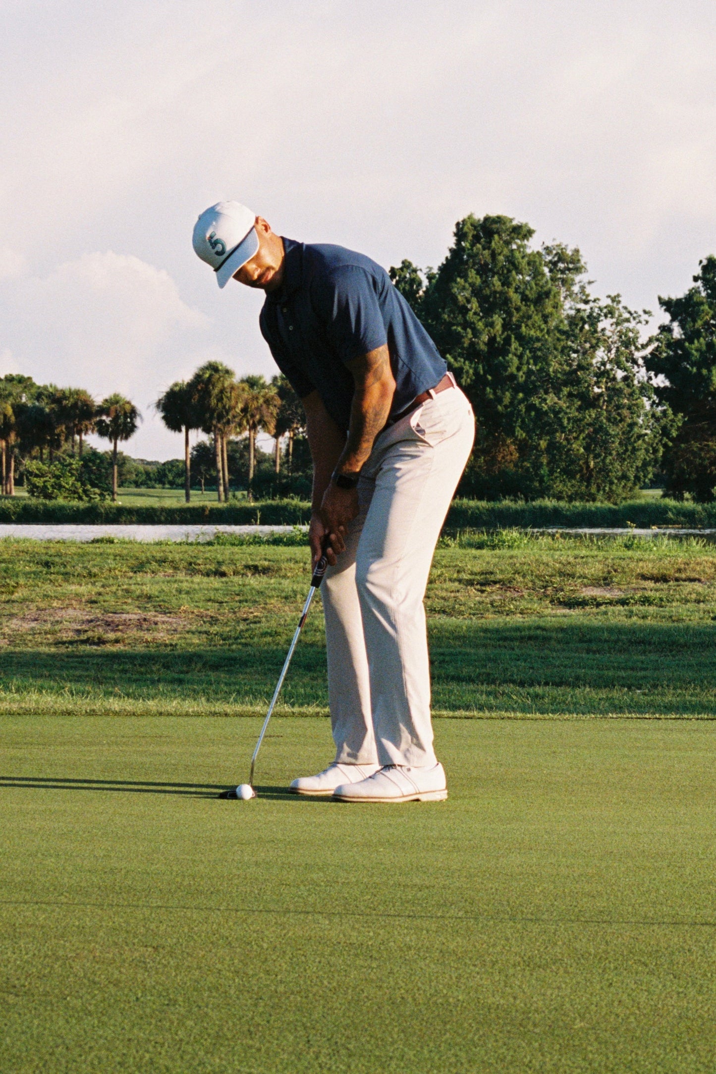 Good 5 Golf Rope Cap Brilliant White