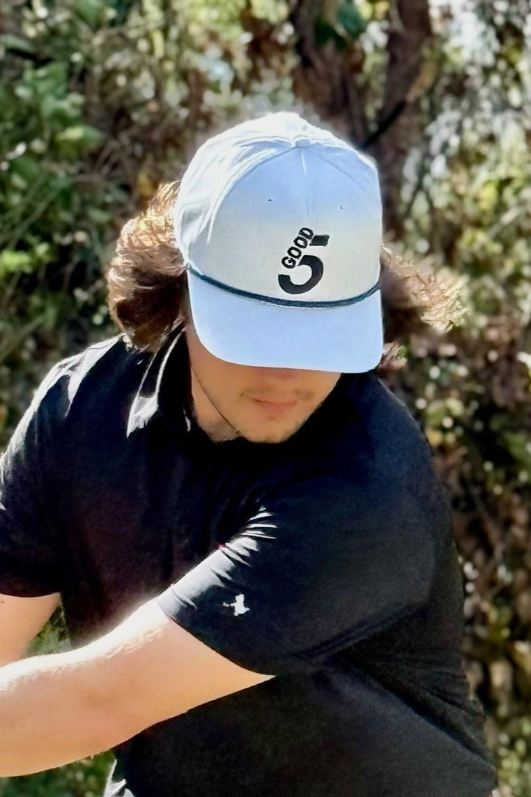 Good 5 Golf Rope Cap Brilliant White