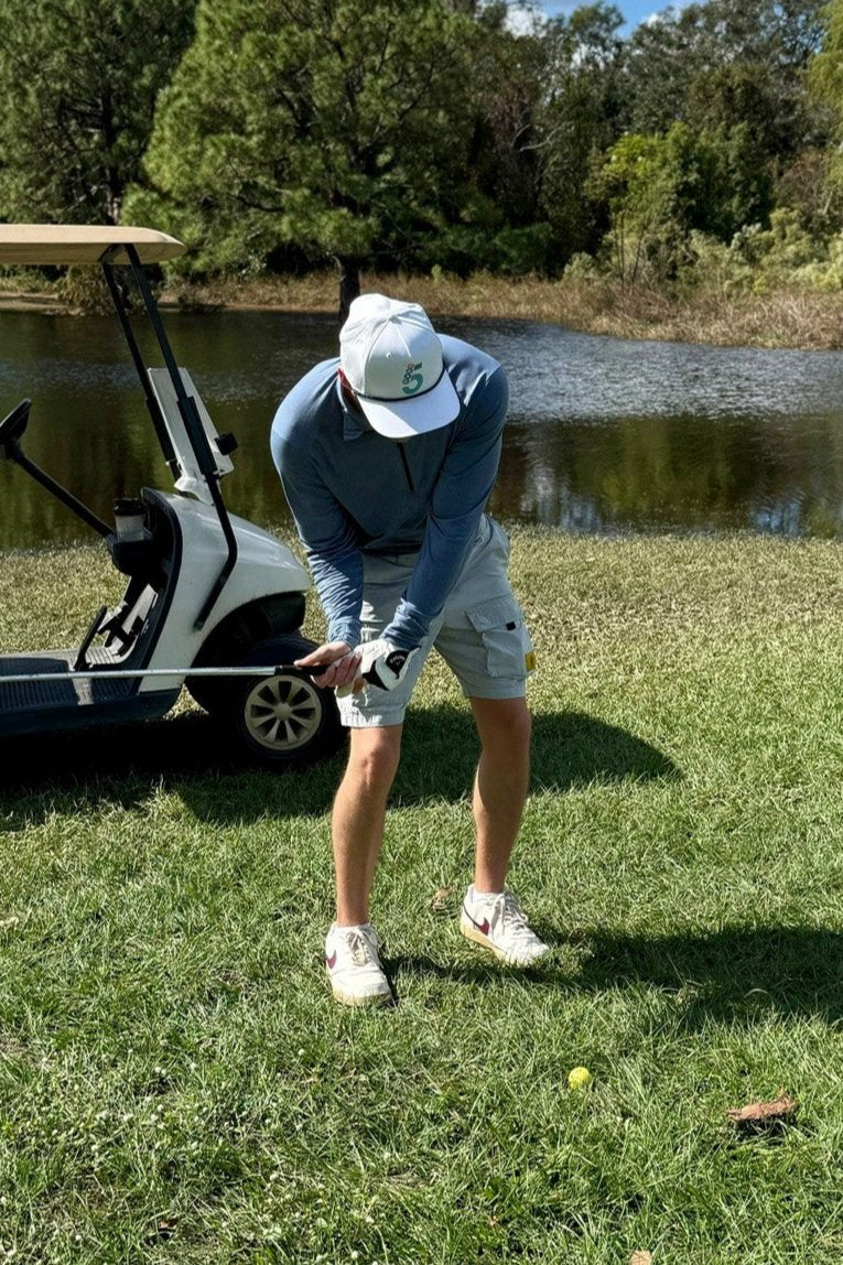 Good 5 Golf Rope Cap Brilliant White