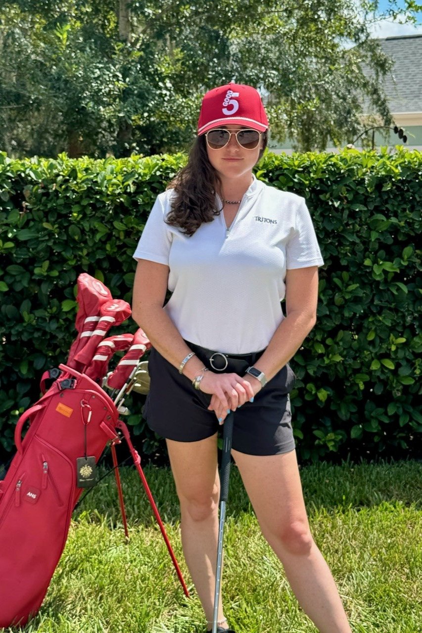 Good 5 Golf Rope Cap Apple Red